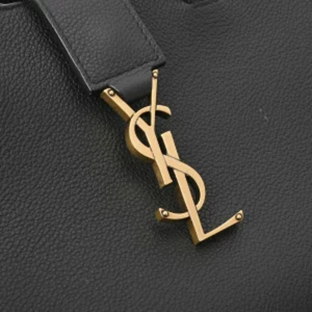 Saint Laurent Downtown Baby Bag Black Grain Leather Handbag - Picture 8 of 9